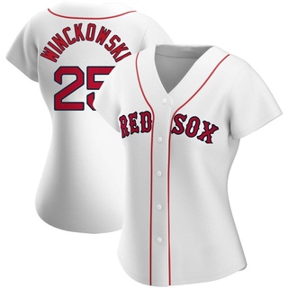 Authentic Josh Winckowski Women's Boston Red Sox Home Jersey - White