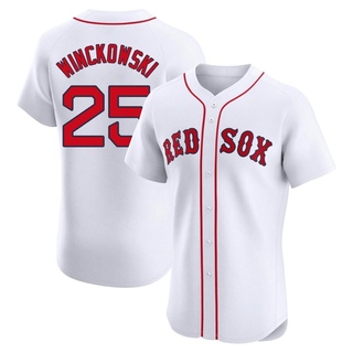 Elite Josh Winckowski Men's Boston Red Sox Home Jersey - White