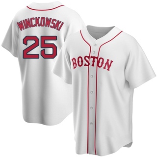 Replica Josh Winckowski Men's Boston Red Sox Alternate Jersey - White