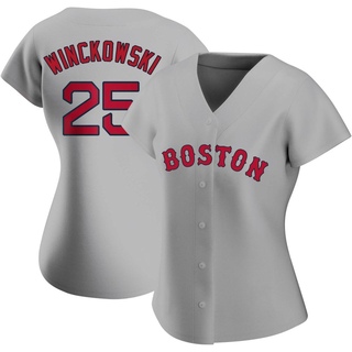 Replica Josh Winckowski Women's Boston Red Sox Road Jersey - Gray